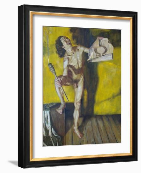 Diogenes, 1995-Aris Kalaizis-Framed Giclee Print