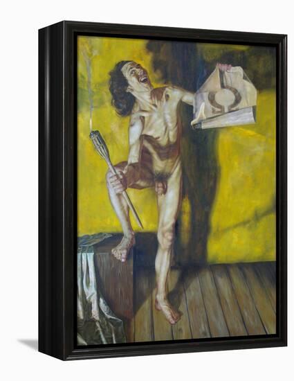 Diogenes, 1995-Aris Kalaizis-Framed Premier Image Canvas