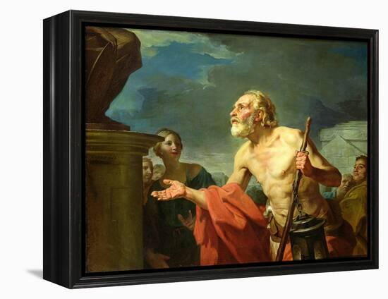 Diogenes Asking for Alms, 1767-Jean Bernard Restout-Framed Premier Image Canvas