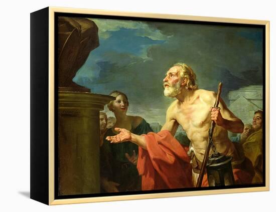 Diogenes Asking for Alms, 1767-Jean Bernard Restout-Framed Premier Image Canvas