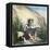 Diogenes-Honore Daumier-Framed Premier Image Canvas