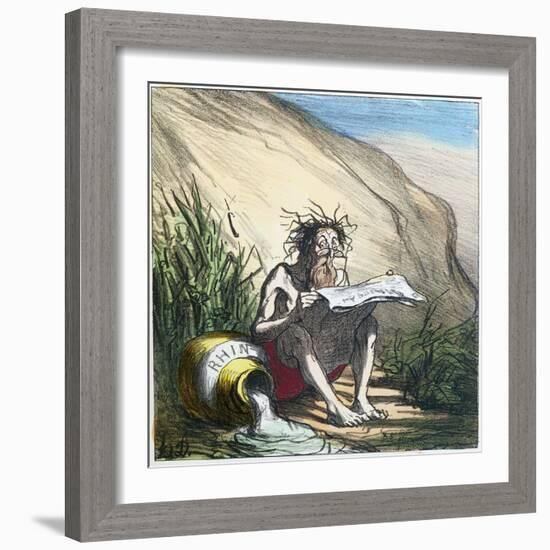 Diogenes-Honore Daumier-Framed Giclee Print