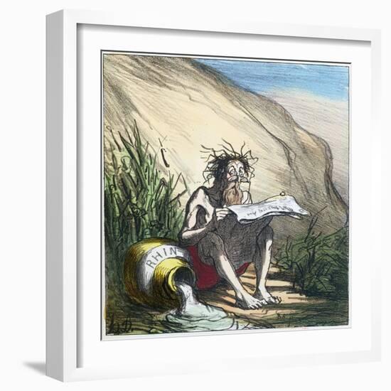 Diogenes-Honore Daumier-Framed Giclee Print