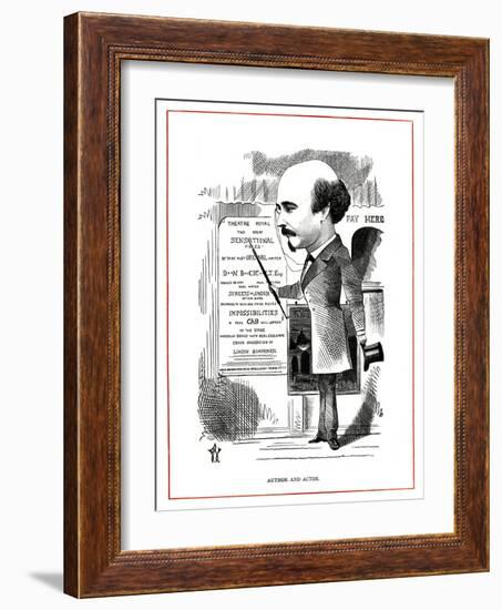 Dion Boucicault, Waddy-F Waddy-Framed Art Print