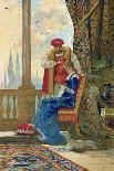 King Henry VIII and Ann Boleyn-Dionisio Baixeras-Verdaguer-Giclee Print