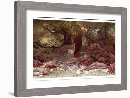 Dionysus and the Maenads, 1901-William Blake Richmond-Framed Giclee Print