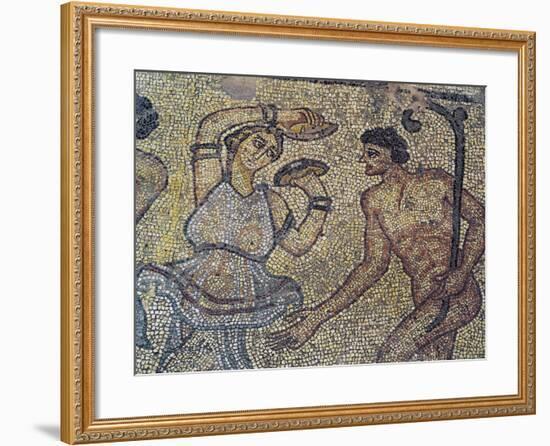 Dionysus and Tiaso-null-Framed Giclee Print