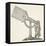 Dioptric Telescope, Copy of an Engraving by Boris Mestchersky-French School-Framed Premier Image Canvas