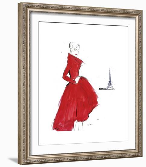 Dior and Paris-Jessica Durrant-Framed Giclee Print