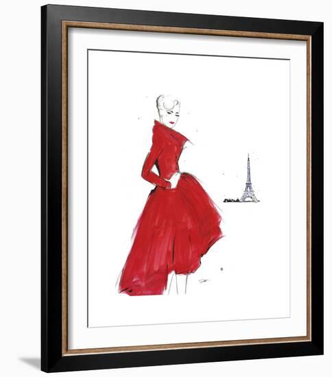 Dior and Paris-Jessica Durrant-Framed Giclee Print