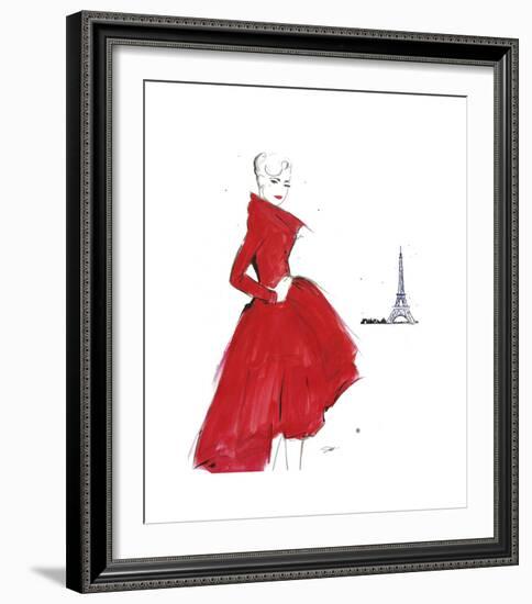 Dior and Paris-Jessica Durrant-Framed Giclee Print