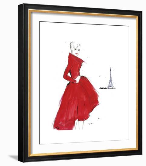 Dior and Paris-Jessica Durrant-Framed Giclee Print