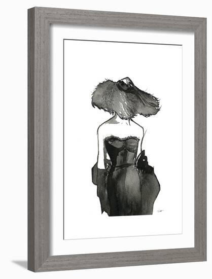 Dior Dame-Jessica Durrant-Framed Art Print