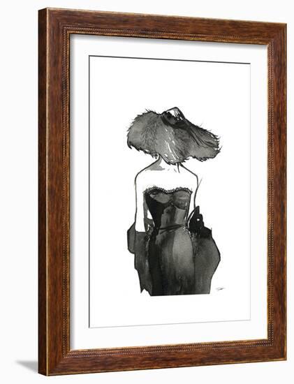 Dior Dame-Jessica Durrant-Framed Art Print