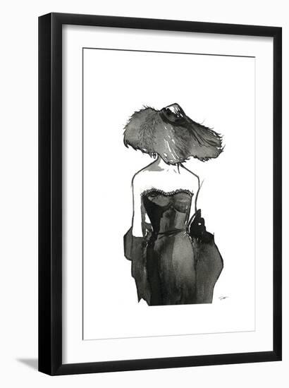 Dior Dame-Jessica Durrant-Framed Art Print