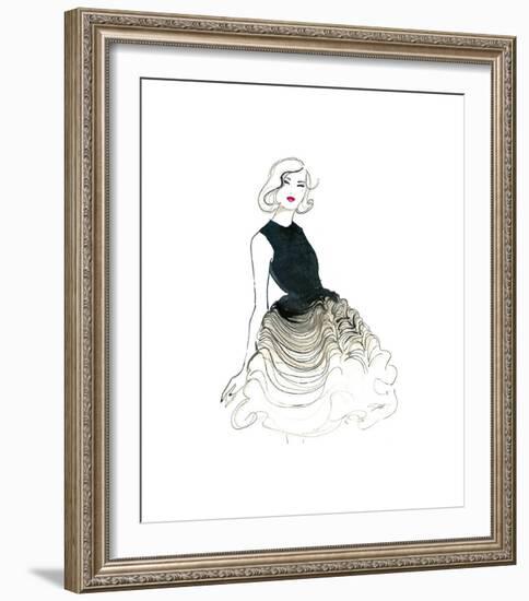 Dior does Ombre-Jessica Durrant-Framed Giclee Print