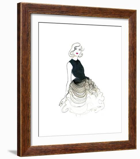 Dior does Ombre-Jessica Durrant-Framed Giclee Print