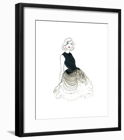 Dior does Ombre-Jessica Durrant-Framed Giclee Print