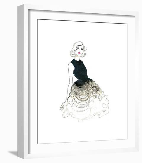 Dior does Ombre-Jessica Durrant-Framed Giclee Print