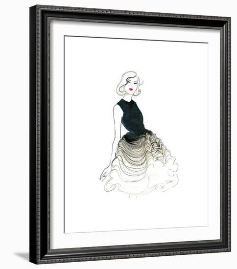 Dior does Ombre-Jessica Durrant-Framed Giclee Print