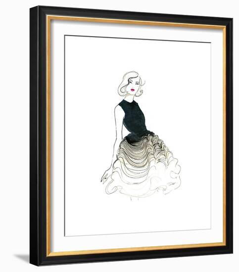 Dior does Ombre-Jessica Durrant-Framed Giclee Print