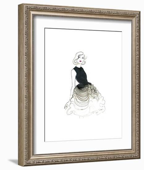 Dior does Ombre-Jessica Durrant-Framed Art Print