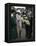 Dior Models in Soviet Union for Officially Sanctioned Fashion Show Visiting Flower Market-null-Framed Premier Image Canvas