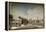 Diorama of Government Square in Paramaribo-Gerrit Schouten-Framed Stretched Canvas