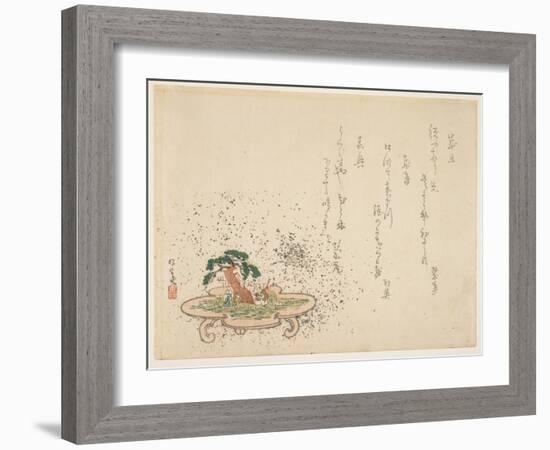 Diorama on the Theme of Takasago-K?bi-Framed Giclee Print