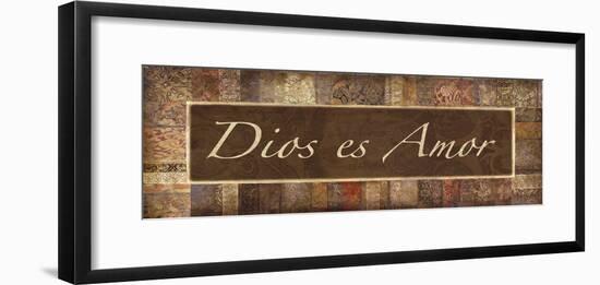 Dios es Amor-Maria Mendez-Framed Giclee Print