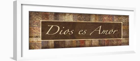 Dios es Amor-Maria Mendez-Framed Giclee Print