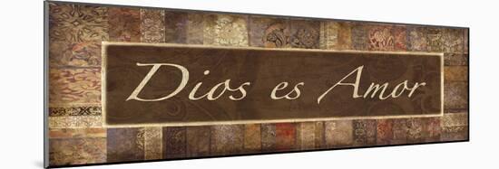 Dios es Amor-Maria Mendez-Mounted Giclee Print