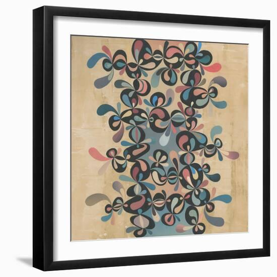 Dip Dots-Rex Ray-Framed Art Print