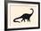 Diplodocus, 2020 (Digital)-Florent Bodart-Framed Giclee Print