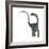 Diplodocus Dinosaur-Stocktrek Images-Framed Premium Giclee Print