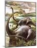 Diplodocus-Payne-Mounted Giclee Print