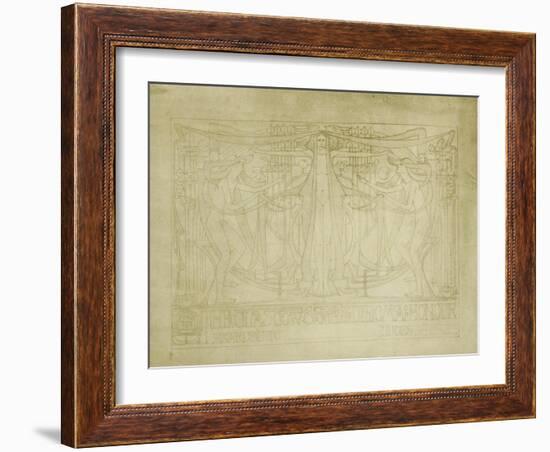 Diploma of Honour Designed for the Glasgow School of Art Club, 1894-5-Charles Rennie Mackintosh-Framed Giclee Print