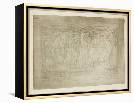 Diploma of Honour', Designed for the Glasgow School of Art Club, 1894-95-Charles Rennie Mackintosh-Framed Premier Image Canvas