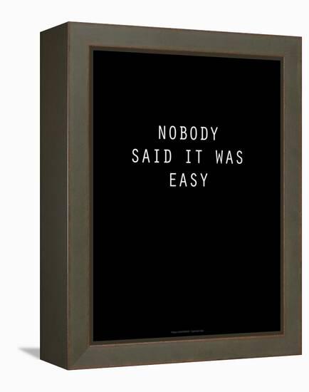 Diplomatic Note - Black Version-Philippe Hugonnard-Framed Premier Image Canvas