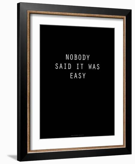 Diplomatic Note - Black Version-Philippe Hugonnard-Framed Giclee Print