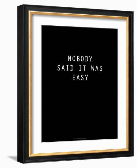 Diplomatic Note - Black Version-Philippe Hugonnard-Framed Giclee Print