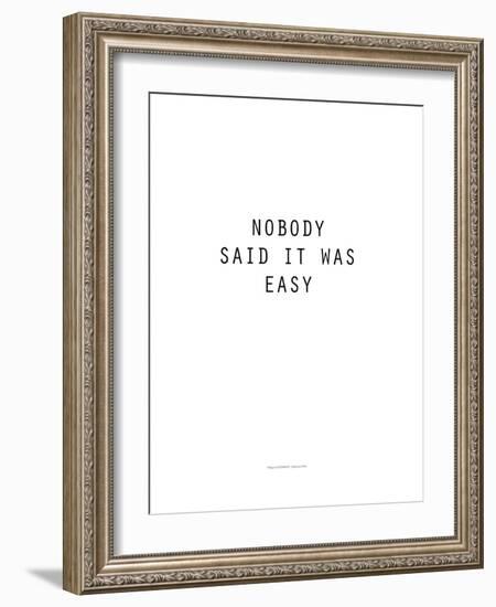 Diplomatic Note - White Version-Philippe Hugonnard-Framed Giclee Print