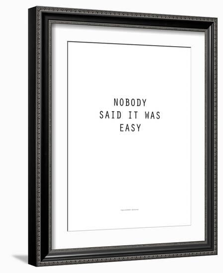 Diplomatic Note - White Version-Philippe Hugonnard-Framed Giclee Print