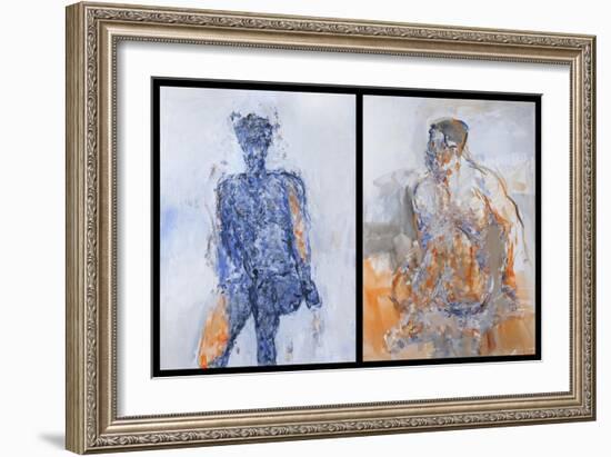 Diptych of Duncan Hume Dancing Aged 38, 2011-Stephen Finer-Framed Giclee Print