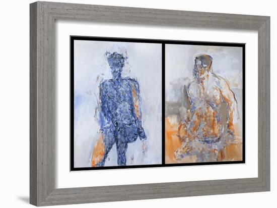 Diptych of Duncan Hume Dancing Aged 38, 2011-Stephen Finer-Framed Giclee Print