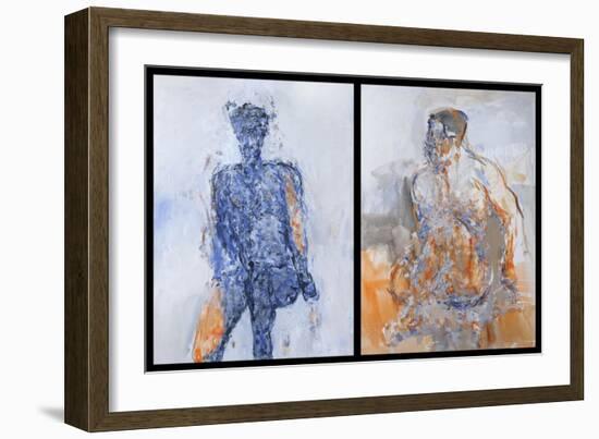 Diptych of Duncan Hume Dancing Aged 38, 2011-Stephen Finer-Framed Giclee Print