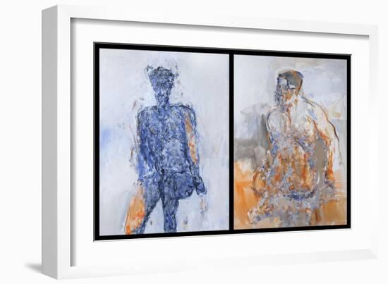 Diptych of Duncan Hume Dancing Aged 38, 2011-Stephen Finer-Framed Giclee Print