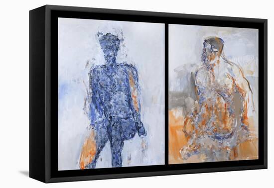 Diptych of Duncan Hume Dancing Aged 38, 2011-Stephen Finer-Framed Premier Image Canvas