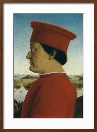 Diptych with the Duke and Duchess of Urbino and Triumphs Giclee ...
