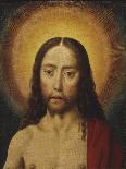 Tete Du Christ - Head of Christ, by Bouts, Dirk (1410/20-1475). Oil on Wood. Dimension : 22,5X19 Cm-Dirck Bouts-Giclee Print